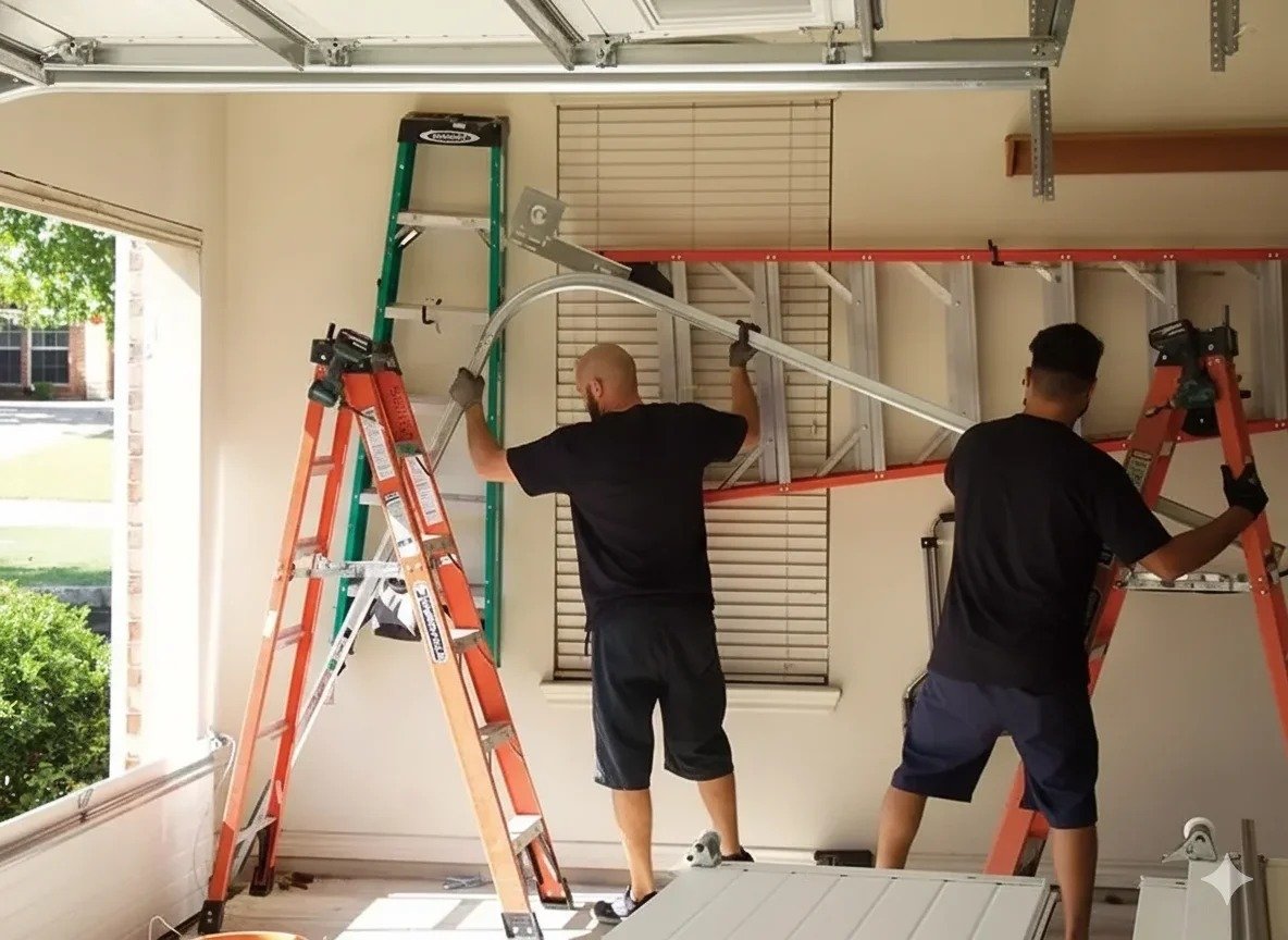 24/7 emergency garage door repair team in Milton, Alpharetta, Roswell, and Cherokee County
